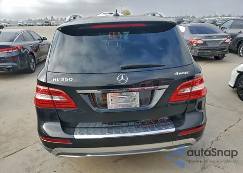 2012 Mercedes-Benz Ml 350 4Matic from USA, damaged, VIN 4JGDA5HB6CA019731
